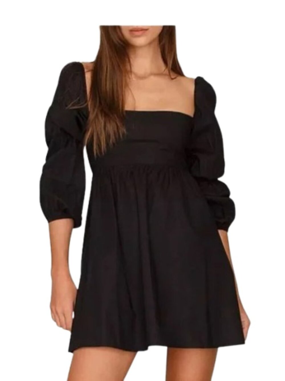 Reformation black dress EUC